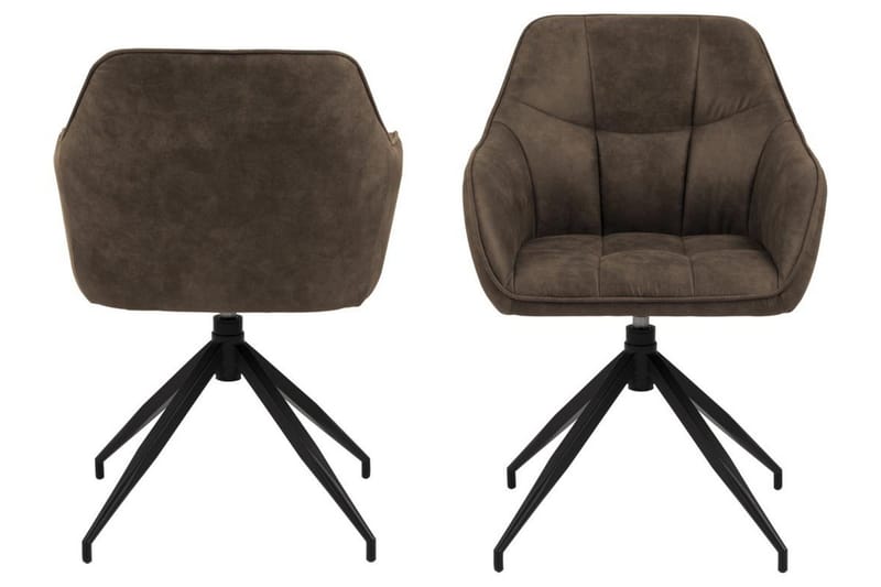 Harford Lænestol - Brun - Møbler - Stole & lænestole - Spisebordsstole & køkkenstole