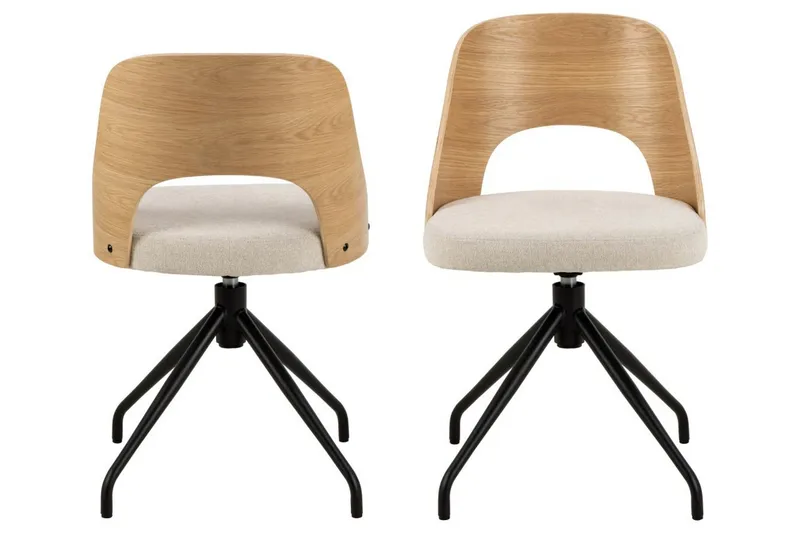 Hellerik Spisestol - Beige - Møbler - Stole & lænestole - Spisebordsstole & køkkenstole