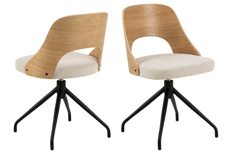 Hellerik Spisestol - Beige - Møbler - Stole & lænestole - Spisebordsstole & køkkenstole