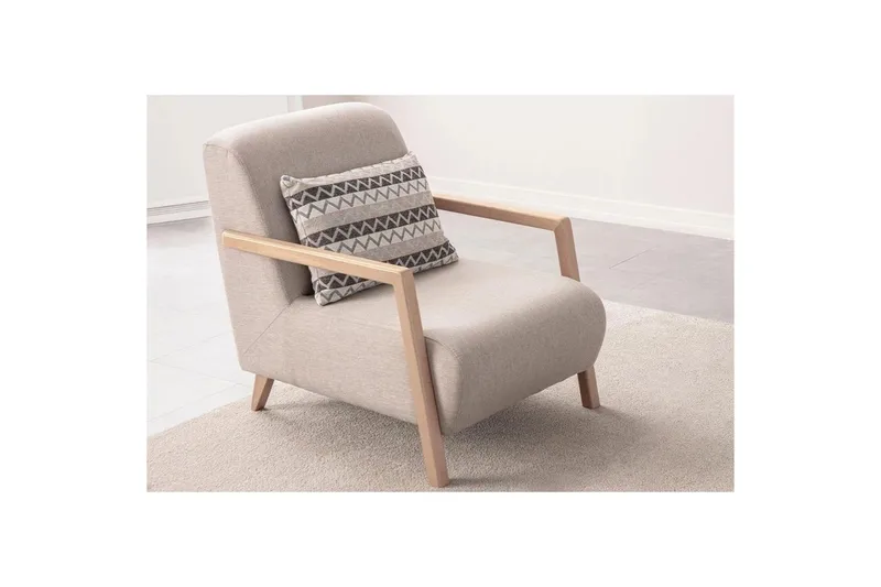 Hemi Lænestol - Cremehvid - Møbler - Stole & lænestole - Lænestole