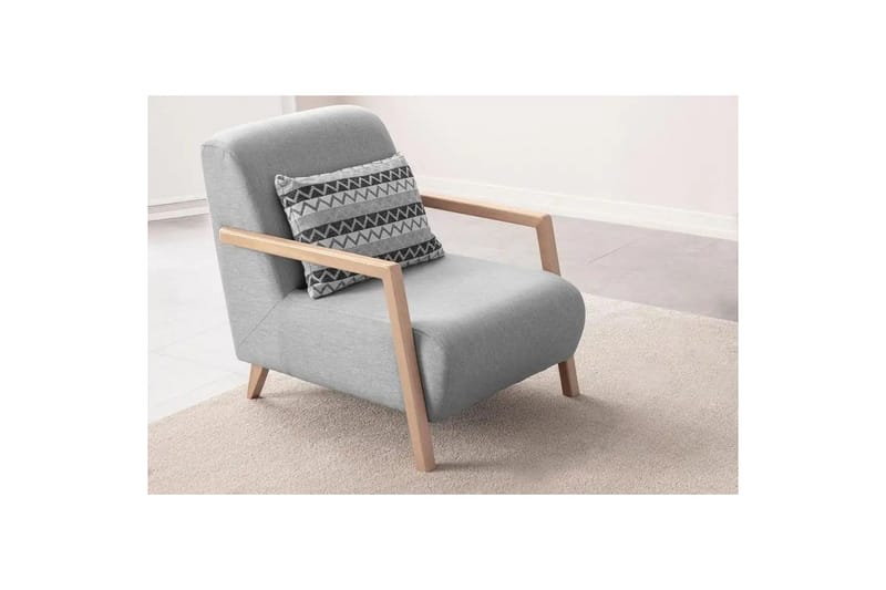 Hemi Lænestol - Grå - Møbler - Stole & lænestole - Lænestole