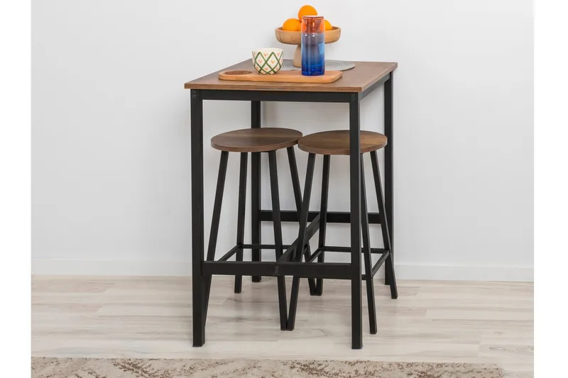 Heran Barstol 62 cm - Sort - Møbler - Stole & lænestole - Barstole