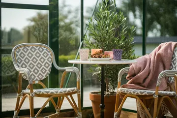 Hillerstorp Holmenäs caféstol 2-pak - Grå - Møbler - Stole & lænestole - Armstole