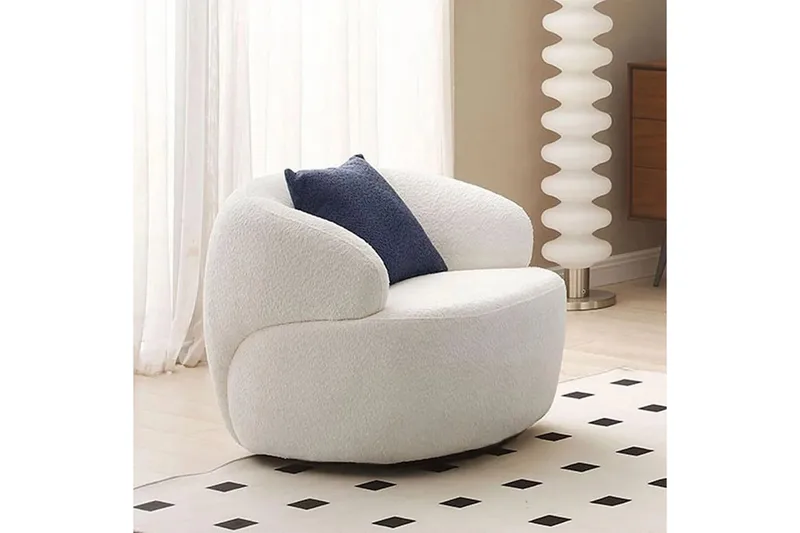 Hungirr Lænestol - Hvid - Møbler - Stole & lænestole - Lænestole