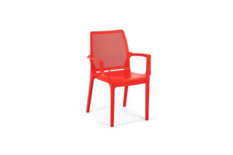 Icon Armstol - Rød - Møbler - Stole & lænestole - Spisebordsstole & køkkenstole