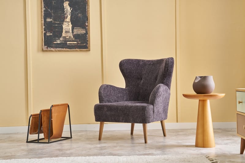 Idaburn Lænestol - Antracit - Møbler - Stole & lænestole - Lænestole