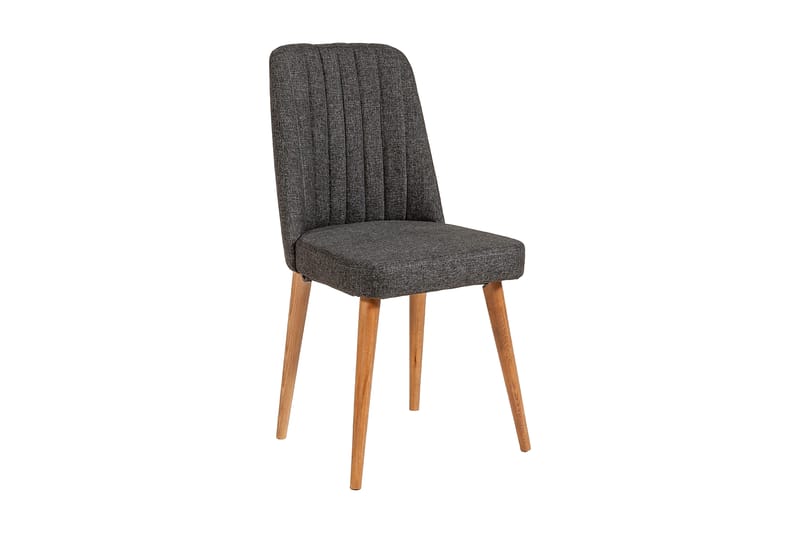Idehult Stol 85 cm - Træ/natur/Antracit - Spisebordsstole & køkkenstole
