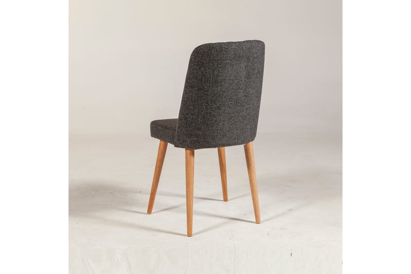 Idehult Stol 85 cm - Træ/natur/Antracit - Spisebordsstole & køkkenstole