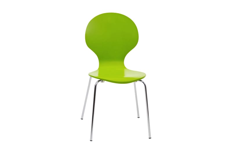 Ikeda Stol - Lime/Krom - Spisebordsstole & køkkenstole