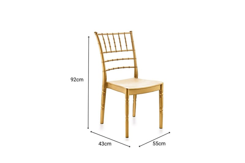 Imanje Spisestol - Lys Brun - Møbler - Stole & lænestole - Spisebordsstole & køkkenstole