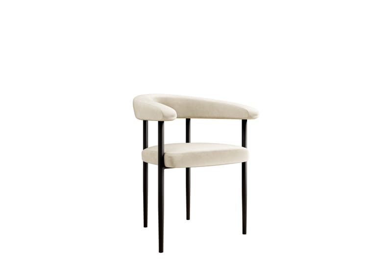 Jacklyn Lenestol, Beige/Sort