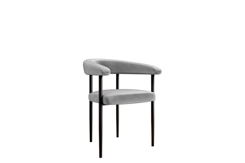 Jacklyn Lenestol, Lys grå/Sort