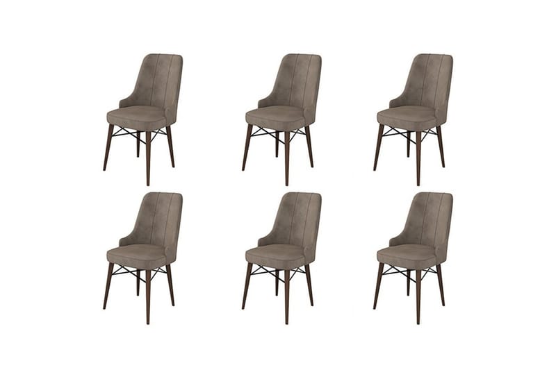 Jandela Spisestol - Brun/Mørke orange - Møbler - Stole & lænestole - Spisebordsstole & køkkenstole