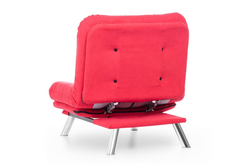 Janiece lænestol - Rød - Lænestole