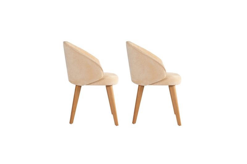 Janta Spisestol - Beige/Mørkfarvet træ - Møbler - Stole & lænestole - Spisebordsstole & køkkenstole