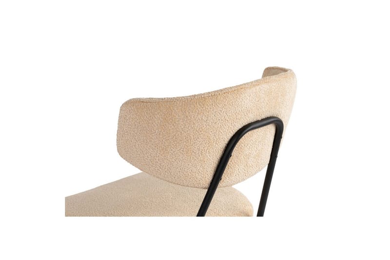 Janta Spisestol - Beige/Sort - Møbler - Stole & lænestole - Spisebordsstole & køkkenstole