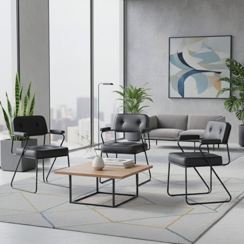 Kelrosen Kontorstol - Sort - Møbler - Stole & lænestole - Kontorstole & skrivebordsstole