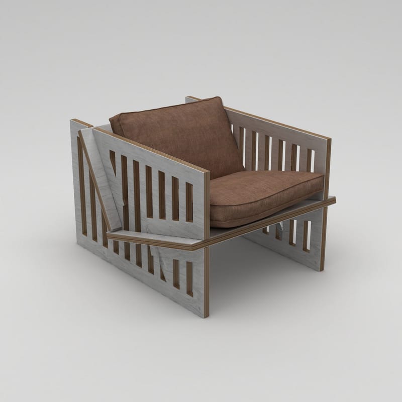 Kollumber Øreklapstol - Naturtræ - Møbler - Stole & lænestole - Lænestole