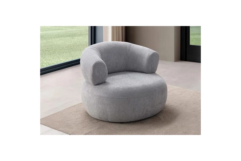 Kollumber Lænestol - Grå - Møbler - Stole & lænestole - Lænestole