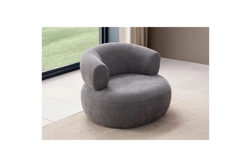 Kollumber Lænestol - Mørkegrå - Møbler - Stole & lænestole - Lænestole