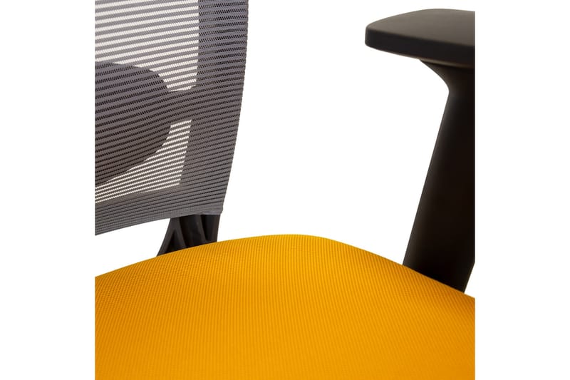 Anggun Kontorstol - Gul/Grå - Møbler - Stole & lænestole - Kontorstole & skrivebordsstole
