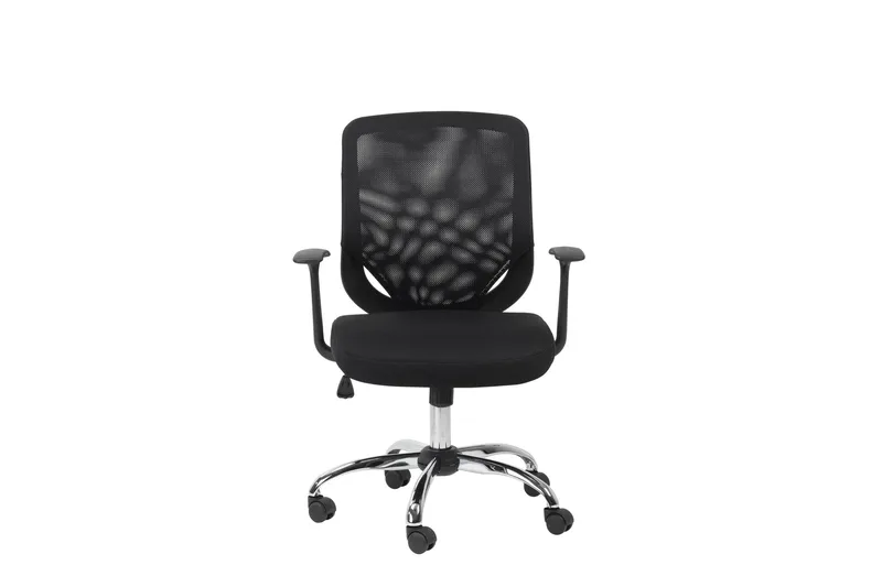 Atlanta Kontorstol Justerbar Sort - Dorel Home - Møbler - Stole & lænestole - Kontorstole & skrivebordsstole