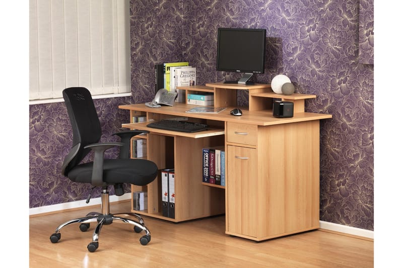 Atlanta Kontorstol Justerbar Sort - Dorel Home - Møbler - Stole & lænestole - Kontorstole & skrivebordsstole