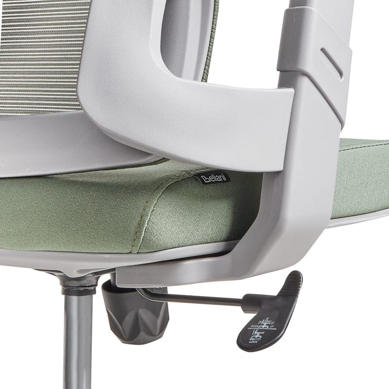 Kontorstol Bard - Grønt, gråt - Møbler - Stole & lænestole - Kontorstole & skrivebordsstole