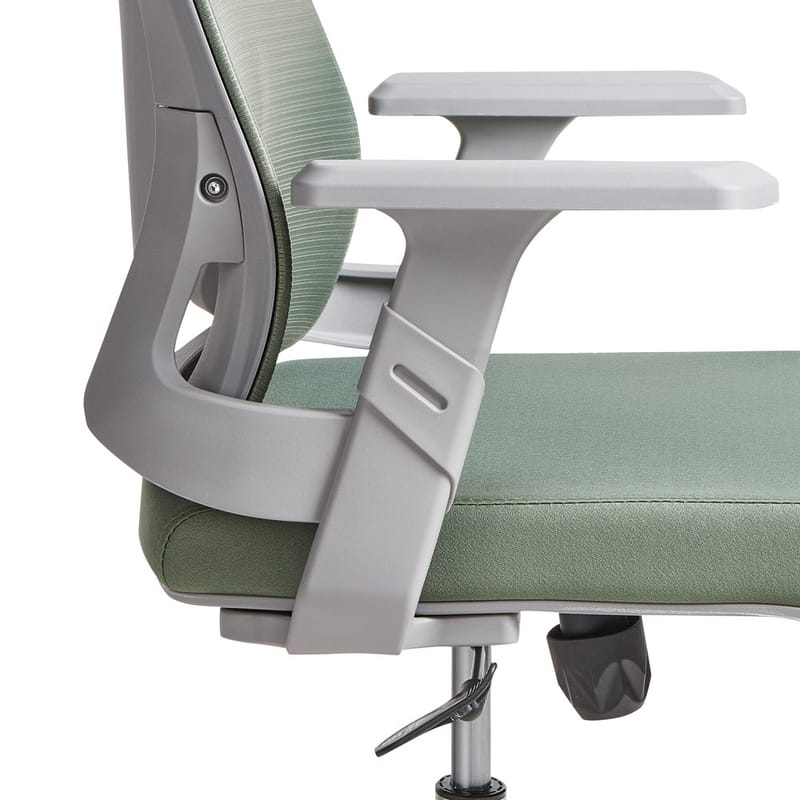 Kontorstol Bard - Grønt, gråt - Møbler - Stole & lænestole - Kontorstole & skrivebordsstole