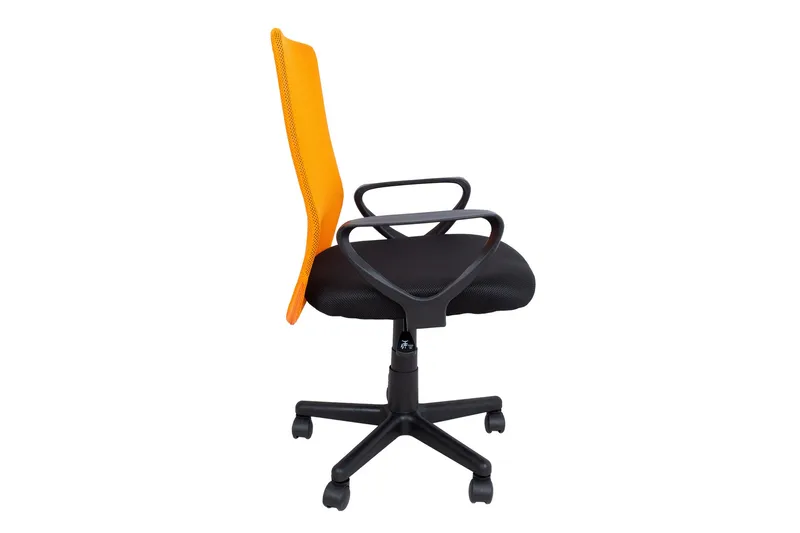 Belinda Kontorstol Sort/Orange - Møbler - Stole & lænestole - Kontorstole & skrivebordsstole