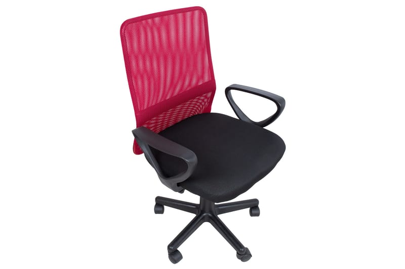 Belinda Kontorstol Sort/Rød - Møbler - Stole & lænestole - Kontorstole & skrivebordsstole