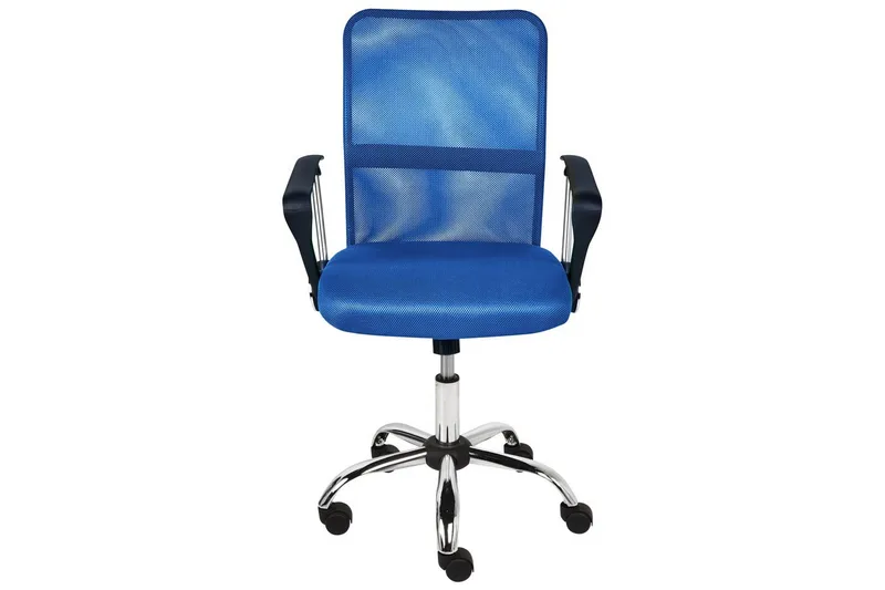 Kontorstol Best Blå/Sølv/Blå - Blå/Sølv/Blå - Møbler - Stole & lænestole - Kontorstole & skrivebordsstole