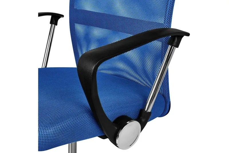 Kontorstol Best Blå/Sølv/Blå - Blå/Sølv/Blå - Møbler - Stole & lænestole - Kontorstole & skrivebordsstole