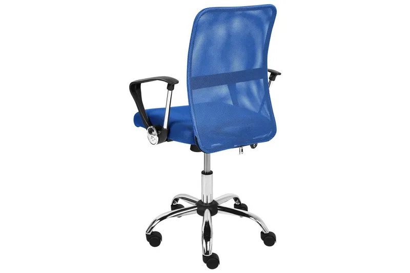 Kontorstol Best Blå/Sølv/Blå - Blå/Sølv/Blå - Møbler - Stole & lænestole - Kontorstole & skrivebordsstole