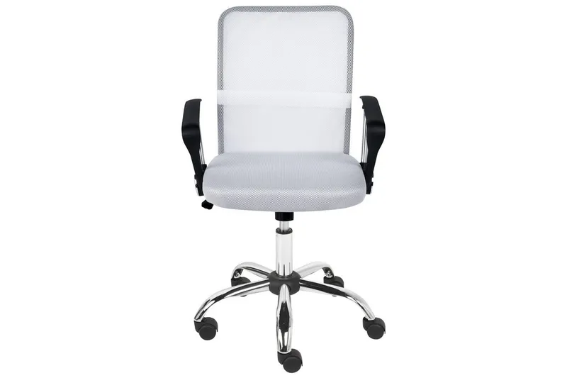 Kontorstol Best Hvid/Sølv/Sort/Grå - Hvid/Sølv/Sort/Grå - Møbler - Stole & lænestole - Kontorstole & skrivebordsstole