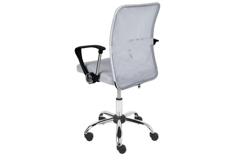 Kontorstol Best Hvid/Sølv/Sort/Grå - Hvid/Sølv/Sort/Grå - Møbler - Stole & lænestole - Kontorstole & skrivebordsstole
