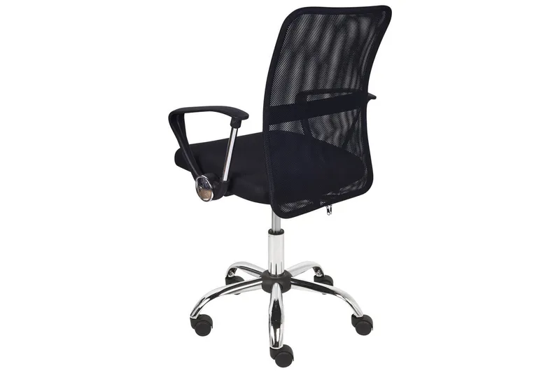 Kontorstol Best Sort/Sølv - Sort/Sølv - Møbler - Stole & lænestole - Kontorstole & skrivebordsstole
