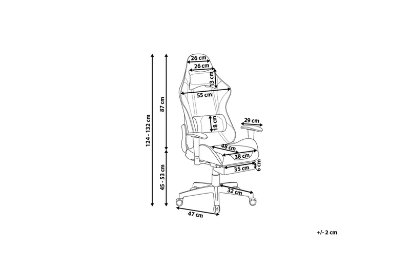 Brunnevik Gamingstol - Gamingstol - Møbler - Stole & lænestole - Kontorstole & skrivebordsstole