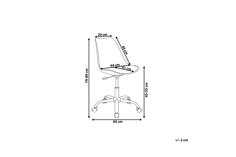 Dakota Ii kontorstol - Hvid - Møbler - Stole & lænestole - Kontorstole & skrivebordsstole