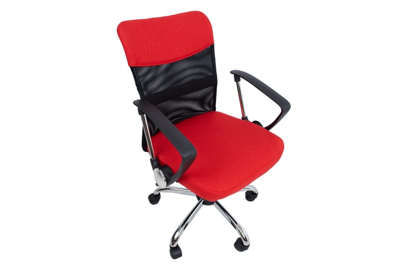 Darius Kontorstol Rød/Sort - Møbler - Stole & lænestole - Kontorstole & skrivebordsstole