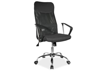 Delavan Kontorstol Justerbar - Sort - Møbler - Stole & lænestole - Kontorstole & skrivebordsstole