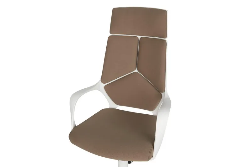 Kontorstol Delight Brun/Hvid - Brun/Hvid - Møbler - Stole & lænestole - Kontorstole & skrivebordsstole