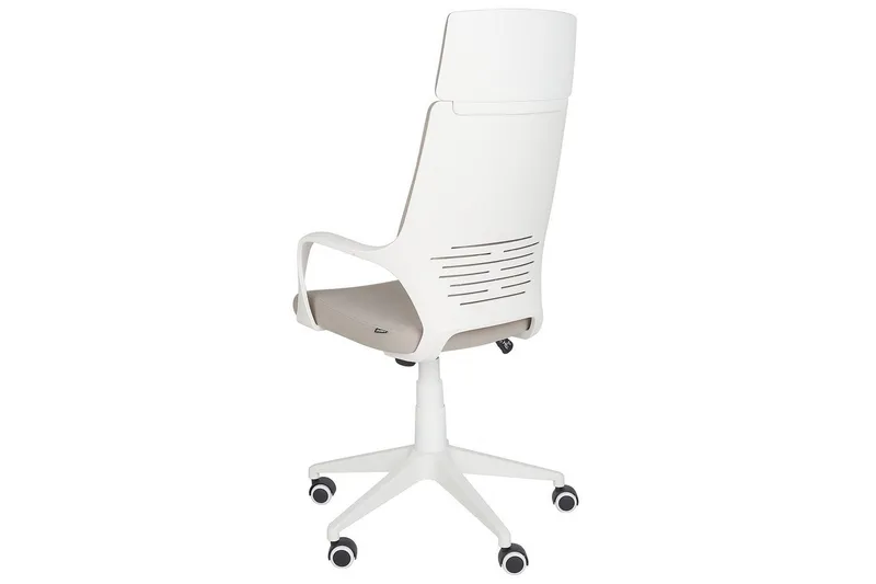 Kontorstol Delight Taupe/hvid - Taupe/hvid - Møbler - Stole & lænestole - Kontorstole & skrivebordsstole