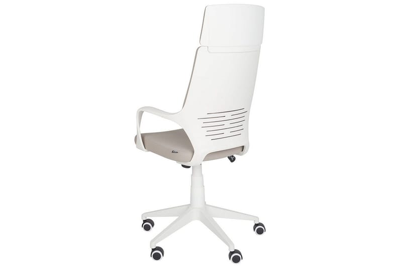 Kontorstol Delight Taupe/hvid - Taupe/hvid - Møbler - Stole & lænestole - Kontorstole & skrivebordsstole