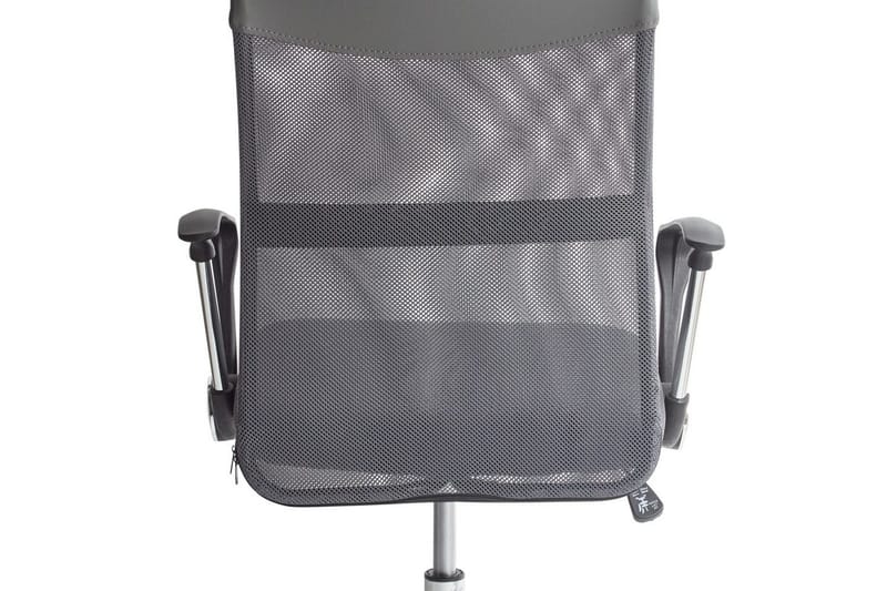 Kontorstol Design Grå/sort/sølv - Grå/sort/sølv - Møbler - Stole & lænestole - Kontorstole & skrivebordsstole