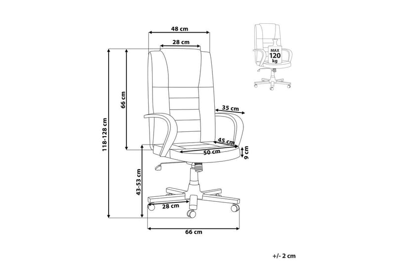 Kontorstol Diamond - Møbler - Stole & lænestole - Kontorstole & skrivebordsstole