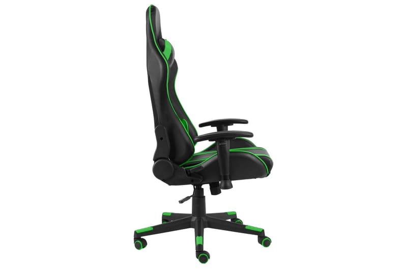 Drejelig Gamingstol Pvc Grøn - Grøn - Kontorstole & skrivebordsstole - Gamer stole