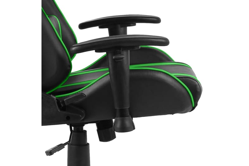 Drejelig Gamingstol Pvc Grøn - Grøn - Møbler - Stole & lænestole - Kontorstole & skrivebordsstole