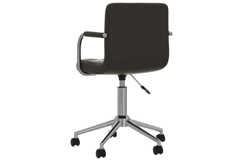 drejelig kontorstol kunstlæder sort - Sort - Kontorstole & skrivebordsstole