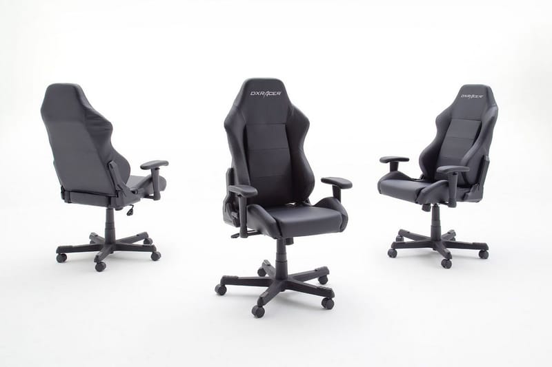 DXRacer Gamingstol Sort - Kontorstole & skrivebordsstole - Gamer stole